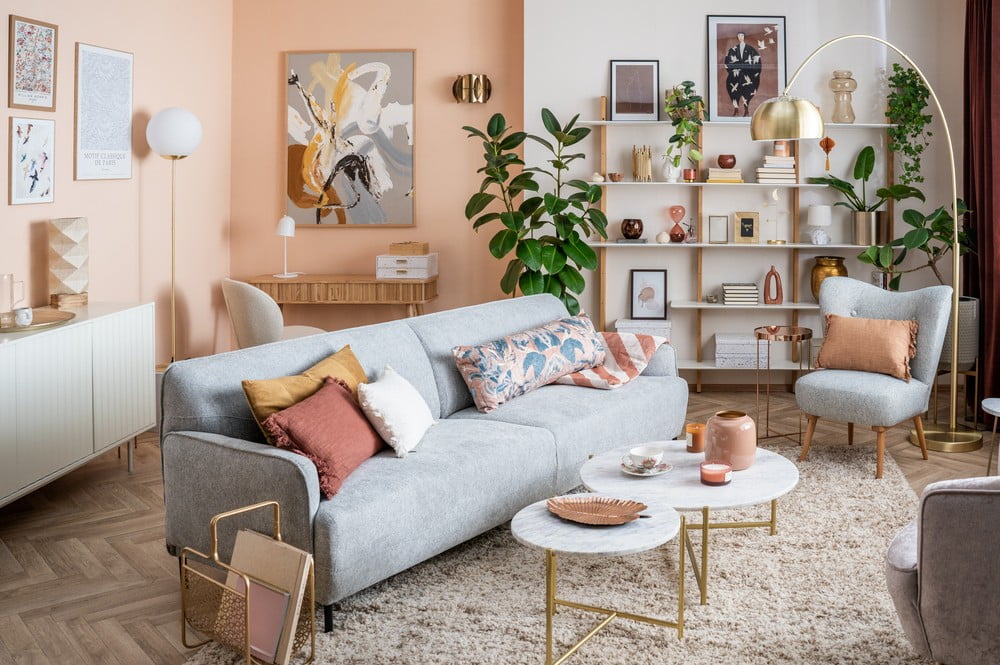 Inšpirácia: Obývacia izba, Textil