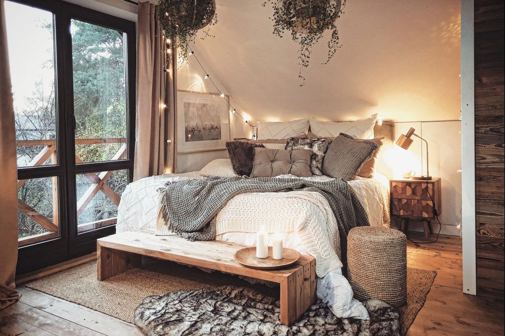 Inšpirácia: Zima, Spálňa