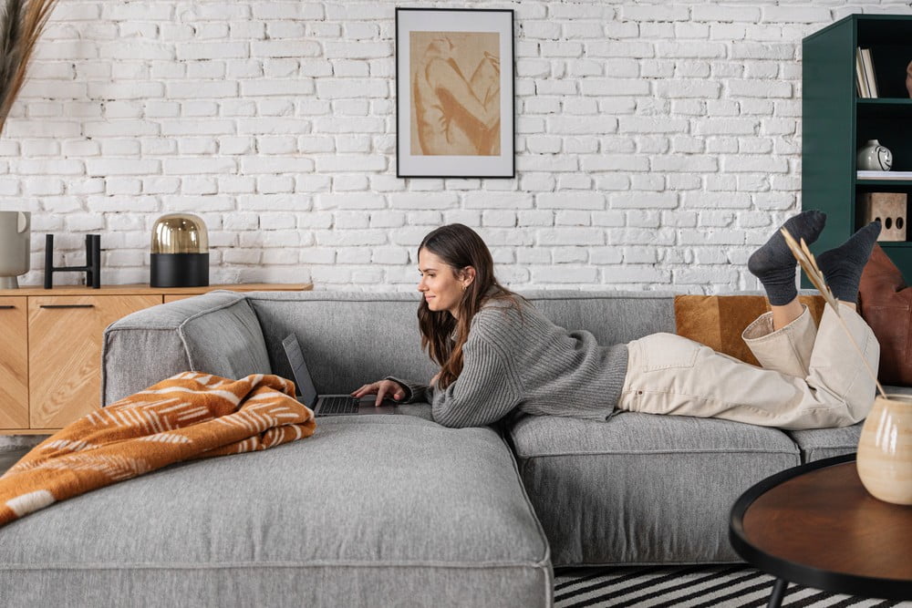 Inšpirácia: Škandinávsky štýl, Obývacia izba