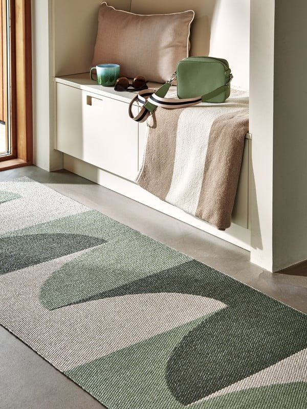 Inšpirácia: Škandinávsky štýl, Predsieň a šatňa, Obývacia izba, Textil