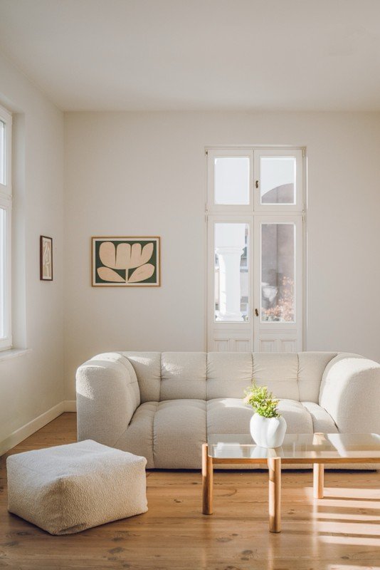 Inšpirácia: Škandinávsky štýl, Obývacia izba