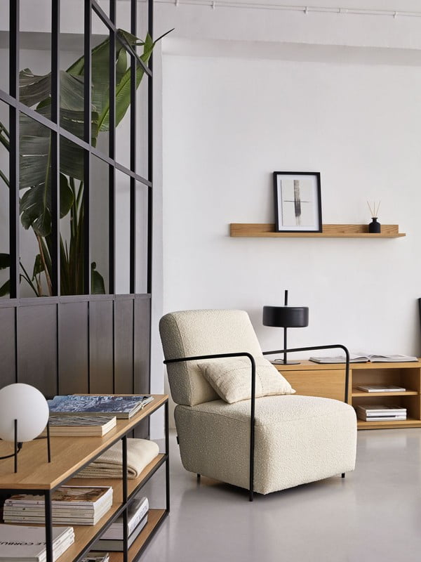 Inšpirácia: Obývacia izba, Škandinávsky štýl