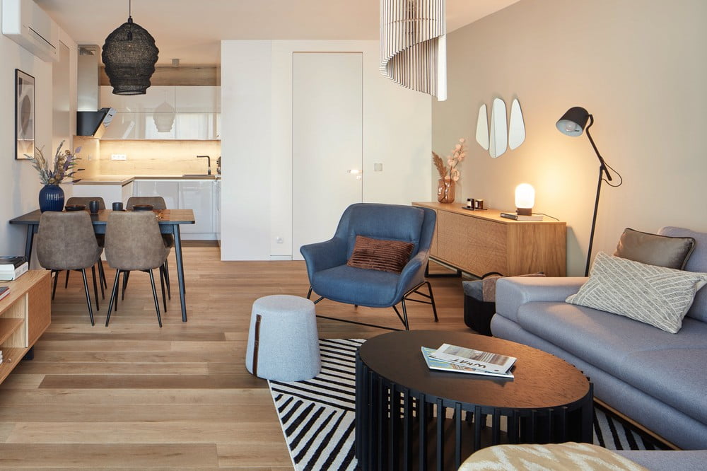 Inšpirácia: Obývacia izba, Škandinávsky štýl