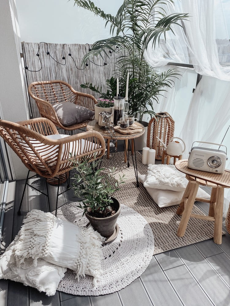 Inšpirácia: Balkón a terasa, Leto, Záhrada