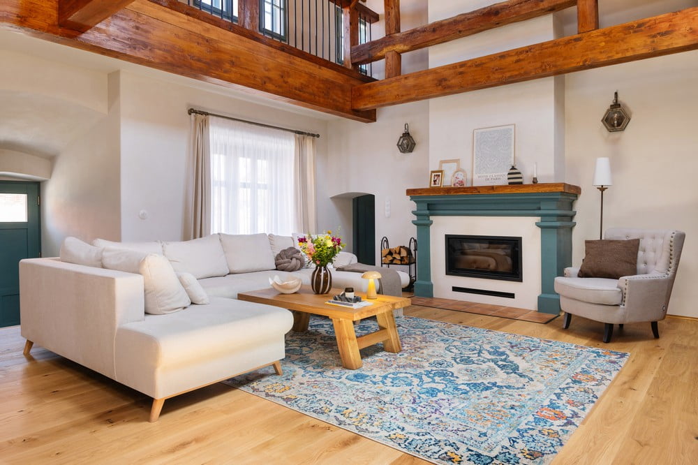 Inšpirácia: Obývacia izba, Rustikálny štýl