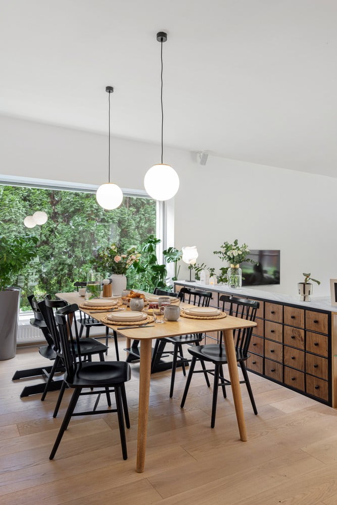 Inšpirácia: Kuchyňa a jedáleň