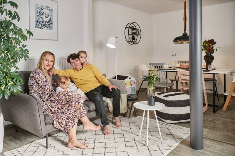 Bonami premena: hala s jedálňou u Lídy a Sašu Rašilovových