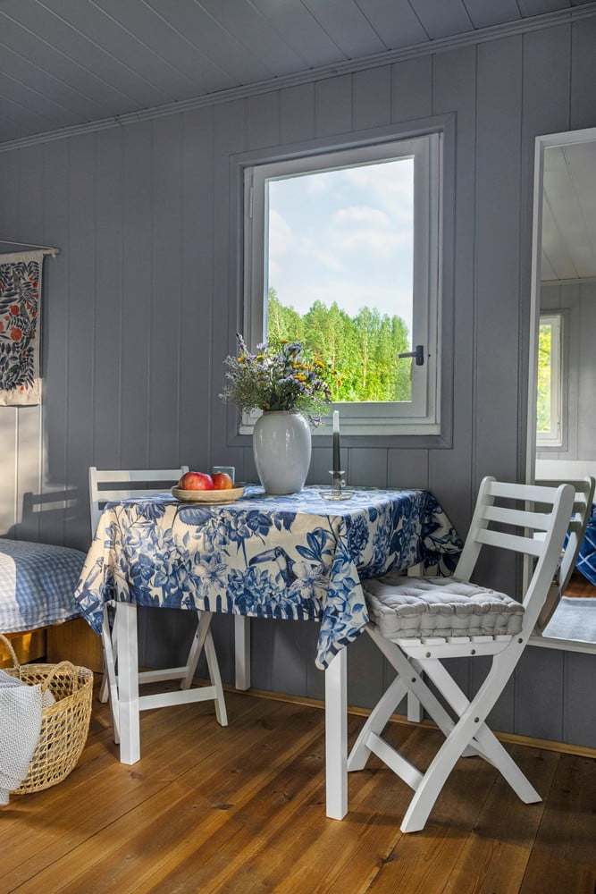 Inšpirácia: Rustikálny štýl, Jedáleň, Textil