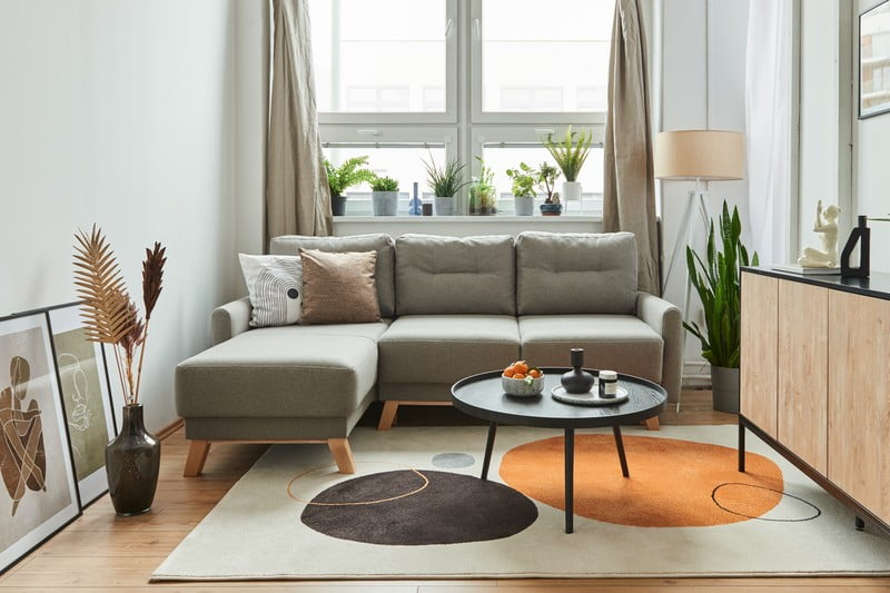 Inšpirácia: Škandinávsky štýl, Obývacia izba