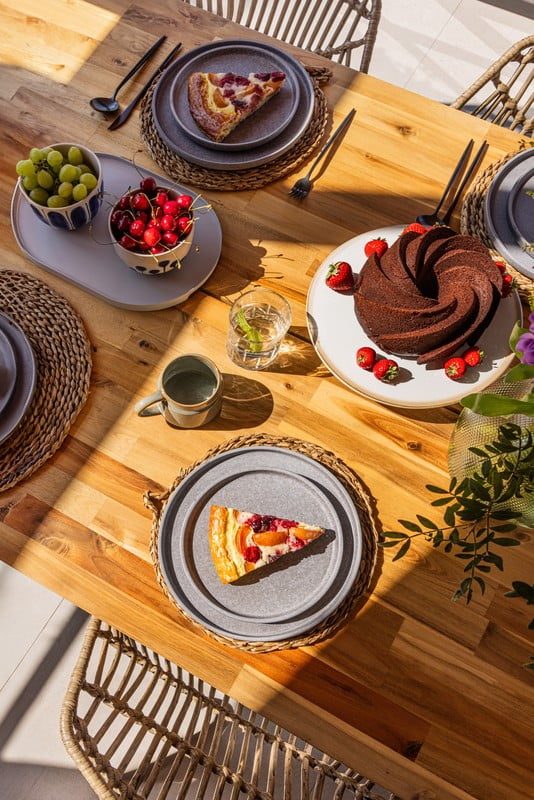 Inšpirácia: Jedáleň, Záhrada