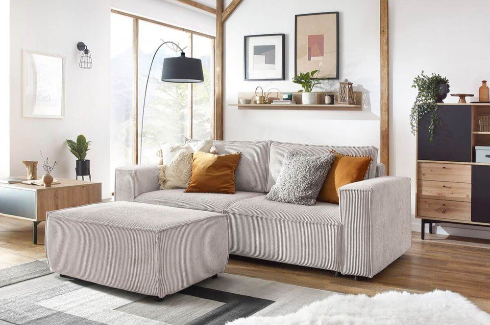 Inšpirácia: Obývacia izba, Škandinávsky štýl