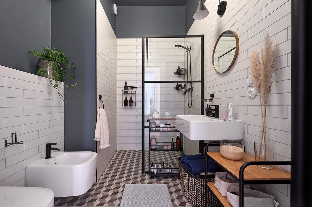 Inšpirácia: Kúpeľňa, Industriálny štýl