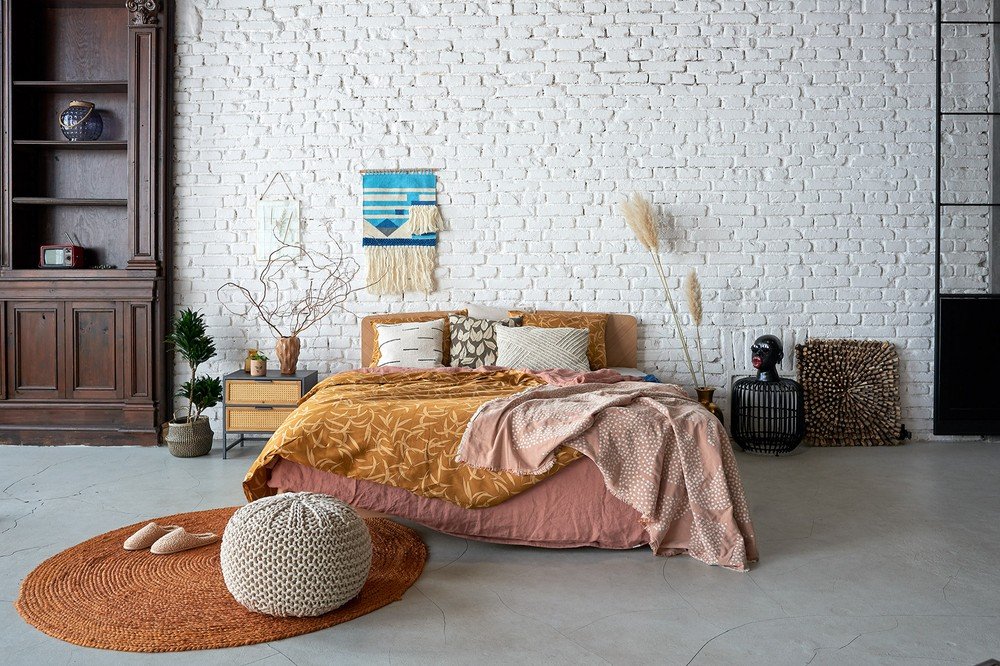 Inšpirácia: Spálňa, Boho štýl