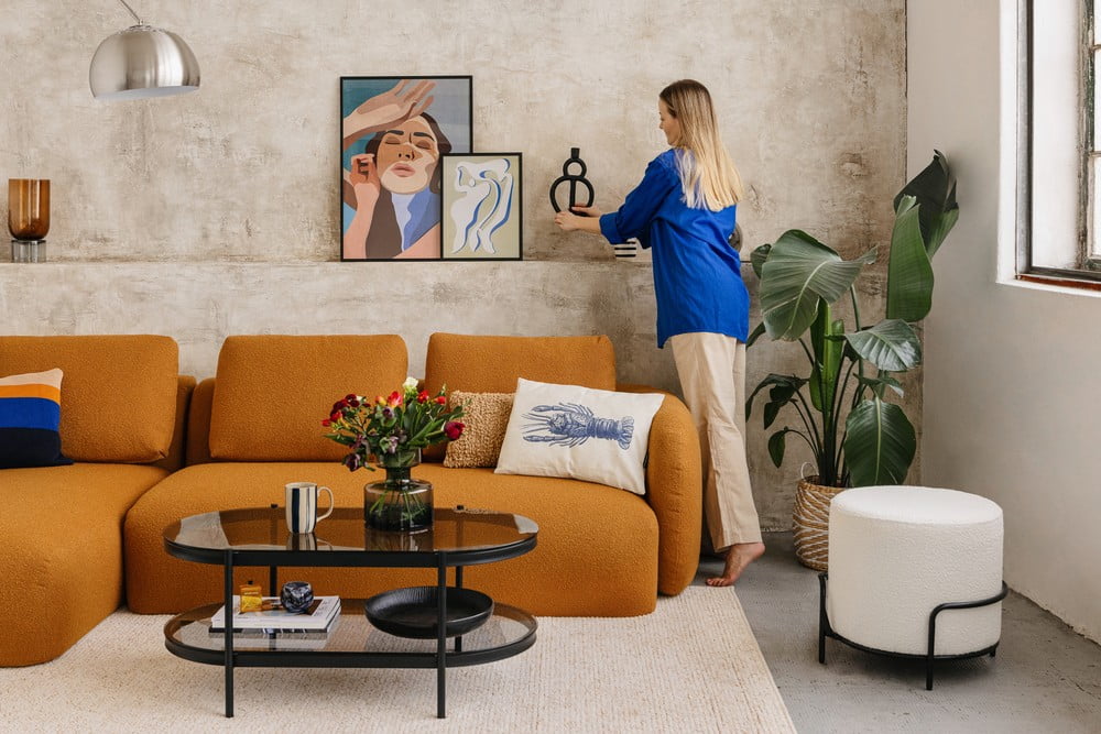 Inšpirácia: Obývacia izba, Textil