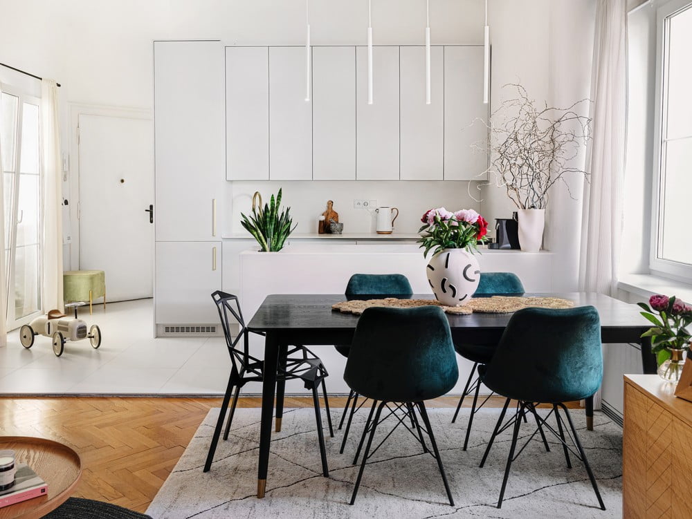 Inšpirácia: Kuchyňa a jedáleň, Jedáleň