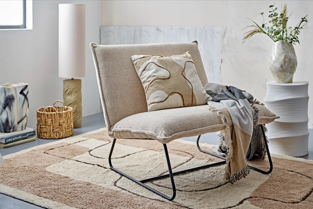 Inšpirácia: Boho štýl, Obývacia izba, Textil