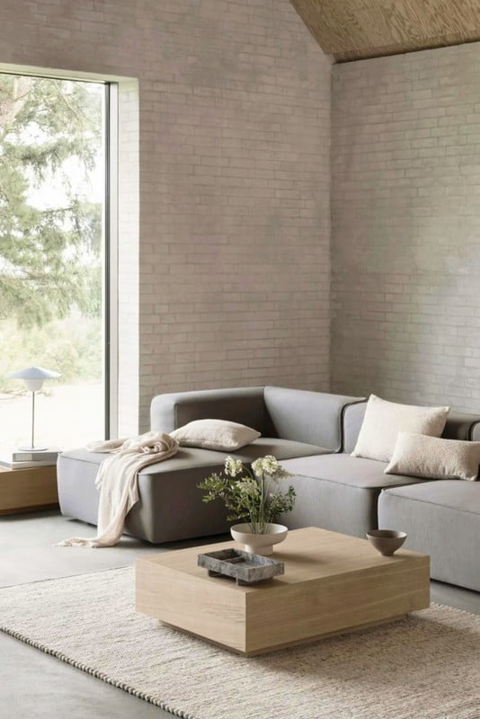 Inšpirácia: Obývacia izba, Škandinávsky štýl