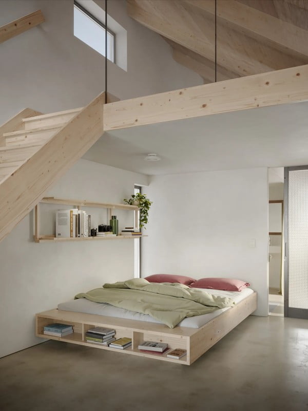 Inšpirácia: Spálňa, Škandinávsky štýl