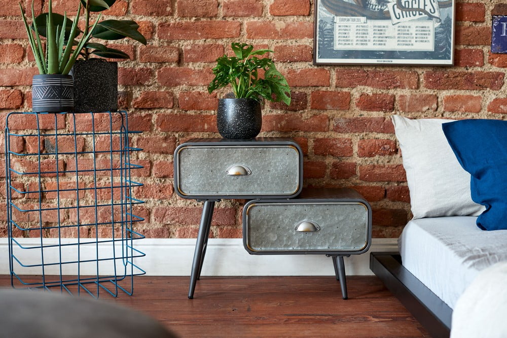 Inšpirácia: Spálňa, Industriálny štýl