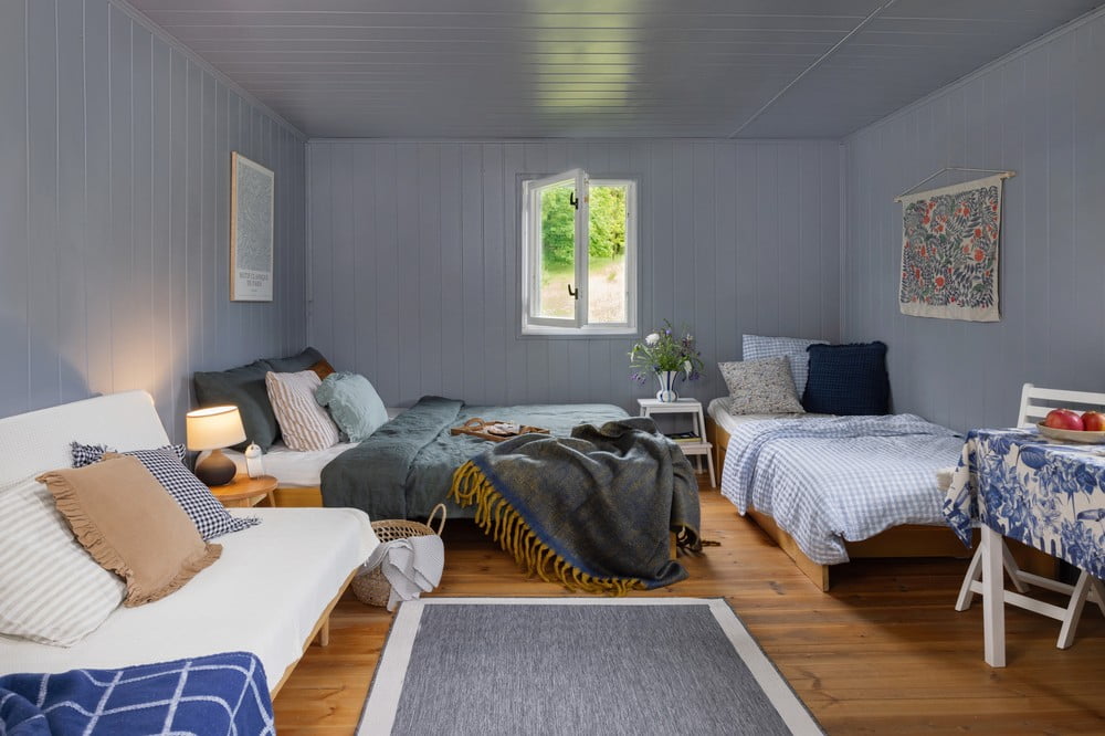 Inšpirácia: Spálňa, Rustikálny štýl, Textil