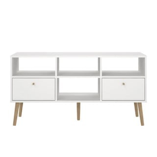 Biele TV stolíky