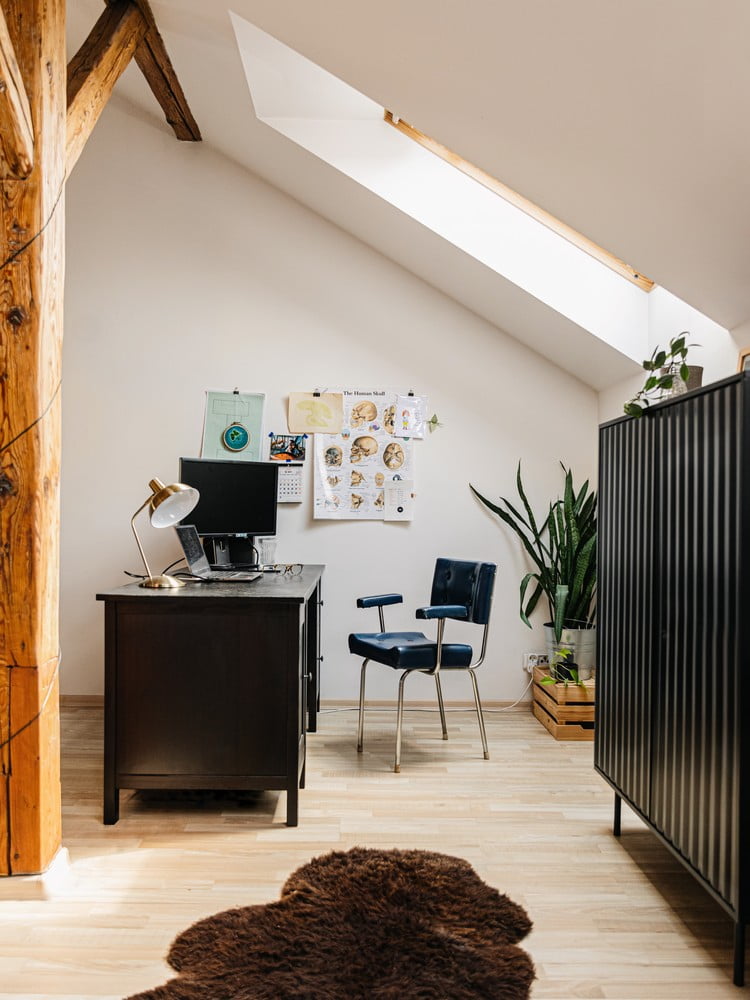 Inšpirácia: Obývacia izba, Práca a štúdium