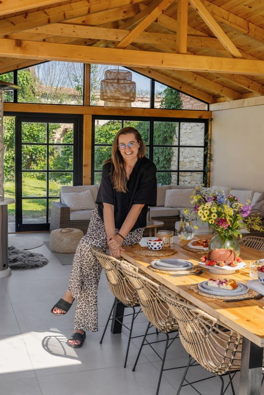 Inšpirácia: Jedáleň, Záhrada