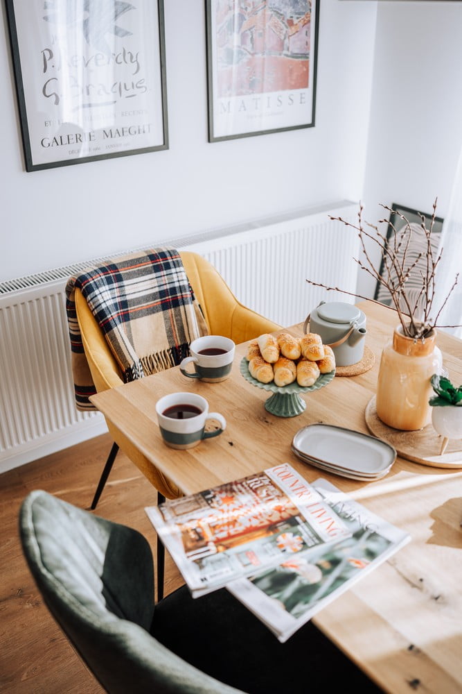 Inšpirácia: Jedáleň, Rustikálny štýl