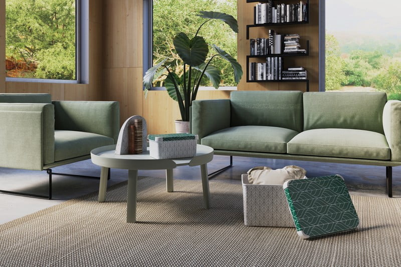 Inšpirácia: Upratovanie a organizácia, Obývacia izba