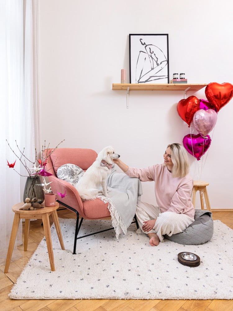 Inšpirácia: Valentín, Obývacia izba