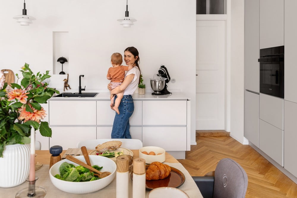 Inšpirácia: Kuchyňa a jedáleň, Škandinávsky štýl