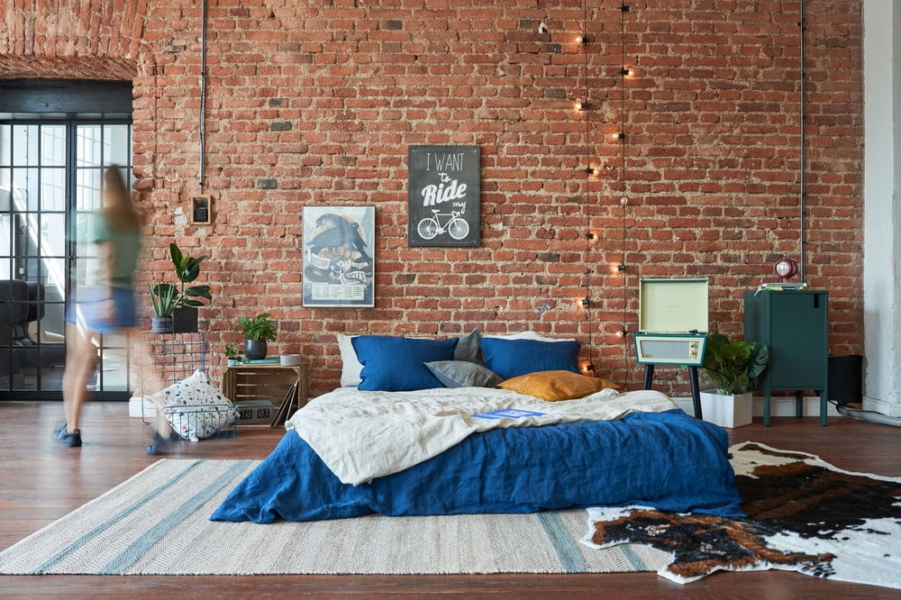 Inšpirácia: Spálňa, Industriálny štýl