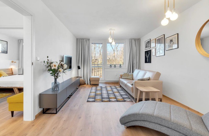 Premena v škandinávskom štýle: víkendový byt na horách