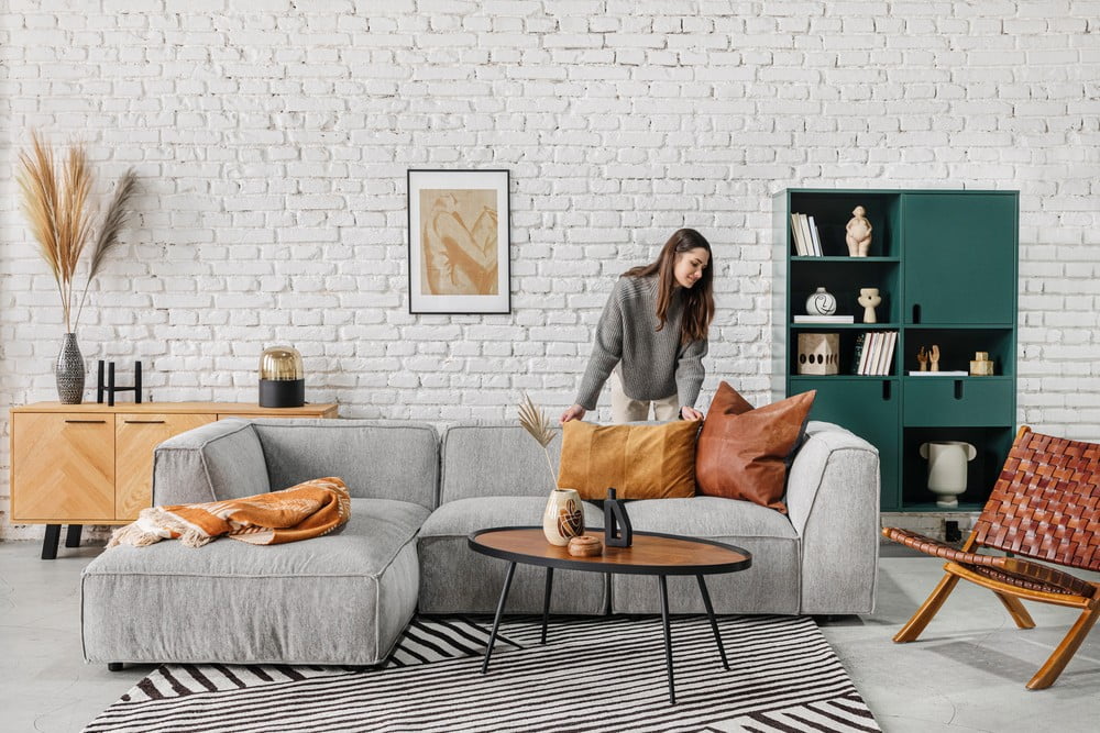 Inšpirácia: Škandinávsky štýl, Obývacia izba