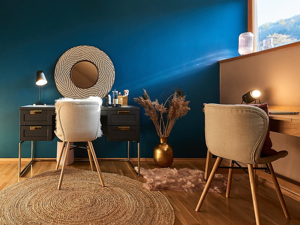 Inšpirácia: Glamour štýl, Pracovňa