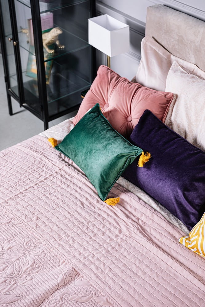 Inšpirácia: Glamour štýl, Spálňa