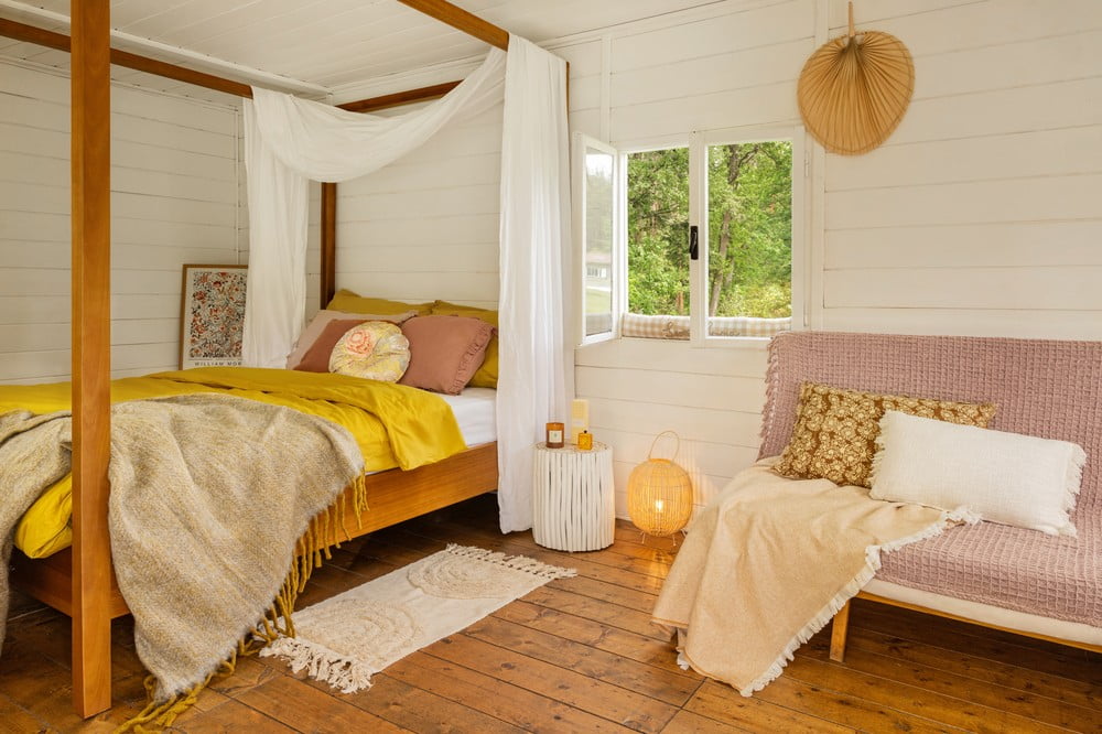 Inšpirácia: Rustikálny štýl, Spálňa