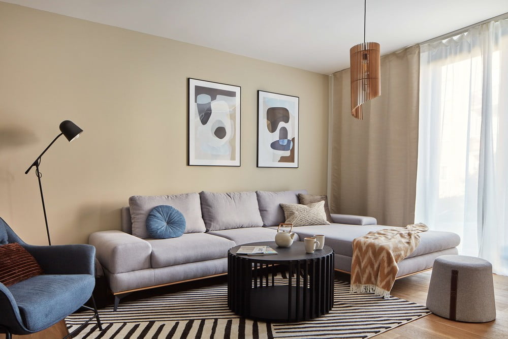 Inšpirácia: Obývacia izba, Škandinávsky štýl