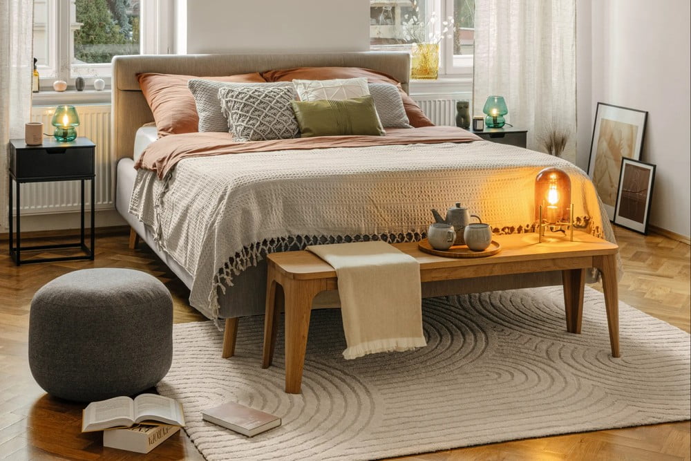 Inšpirácia: Spálňa, Textil