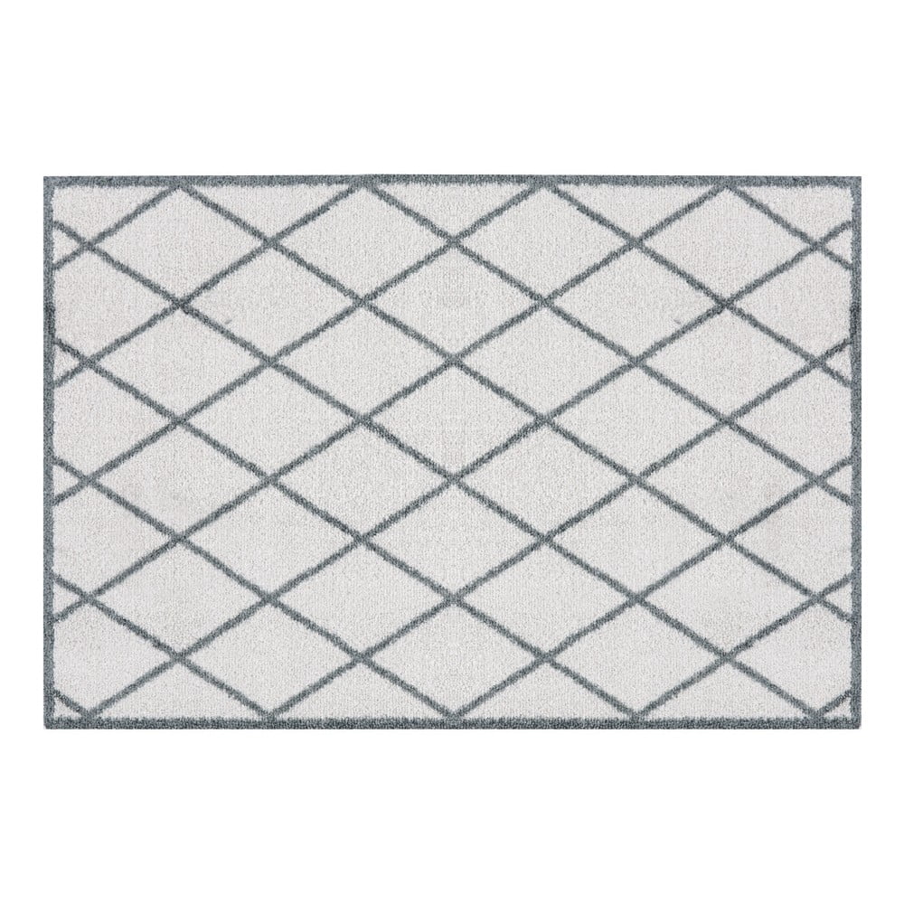 E-shop Bielo-sivá rohožka Zala Living Scale, 50 × 70 cm