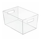 Úložný priehľadný box iDesign Clarity, 30,6 × 20,7 cm