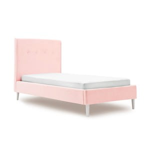 Detská ružová posteľ PumPim Mia, 200 x 90 xm