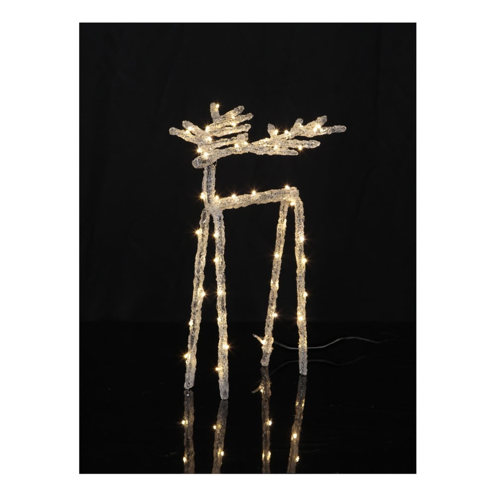 Obrázok Svietiaca LED dekorácia Best Season Icy Deer, 30 cm