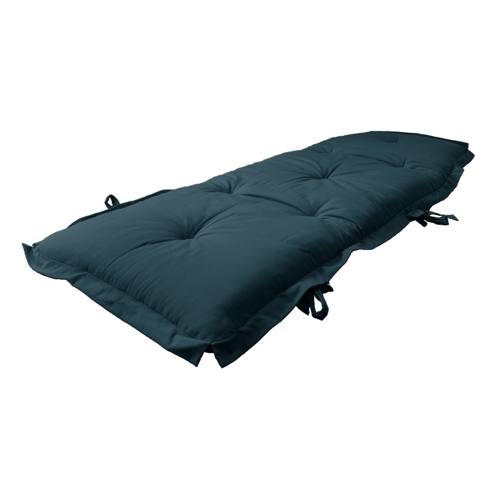 Obrázok Variabilný modrý futón Karup Design Sit & Sleep Petrol Blue, 80 x 200 cm