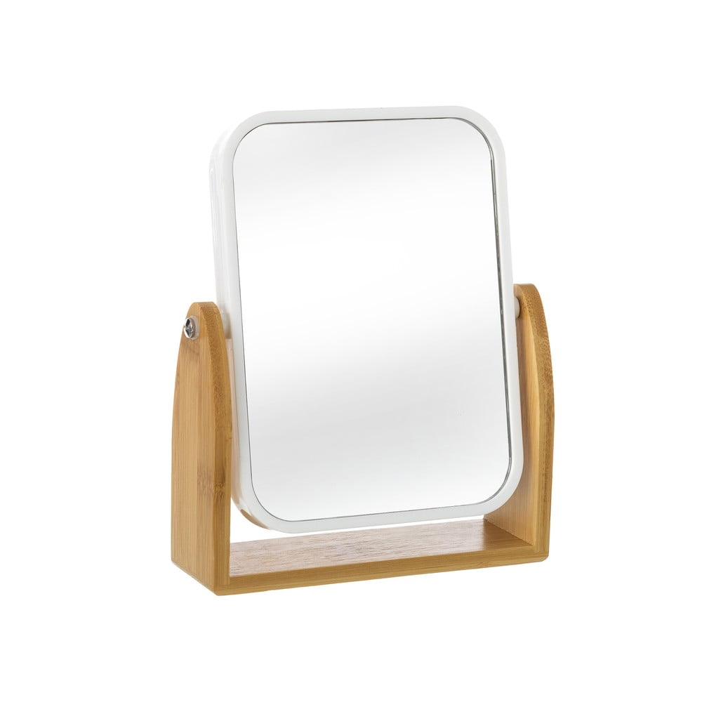 E-shop Dvojité zrkadlo s bambusovým rámom Casa Selección