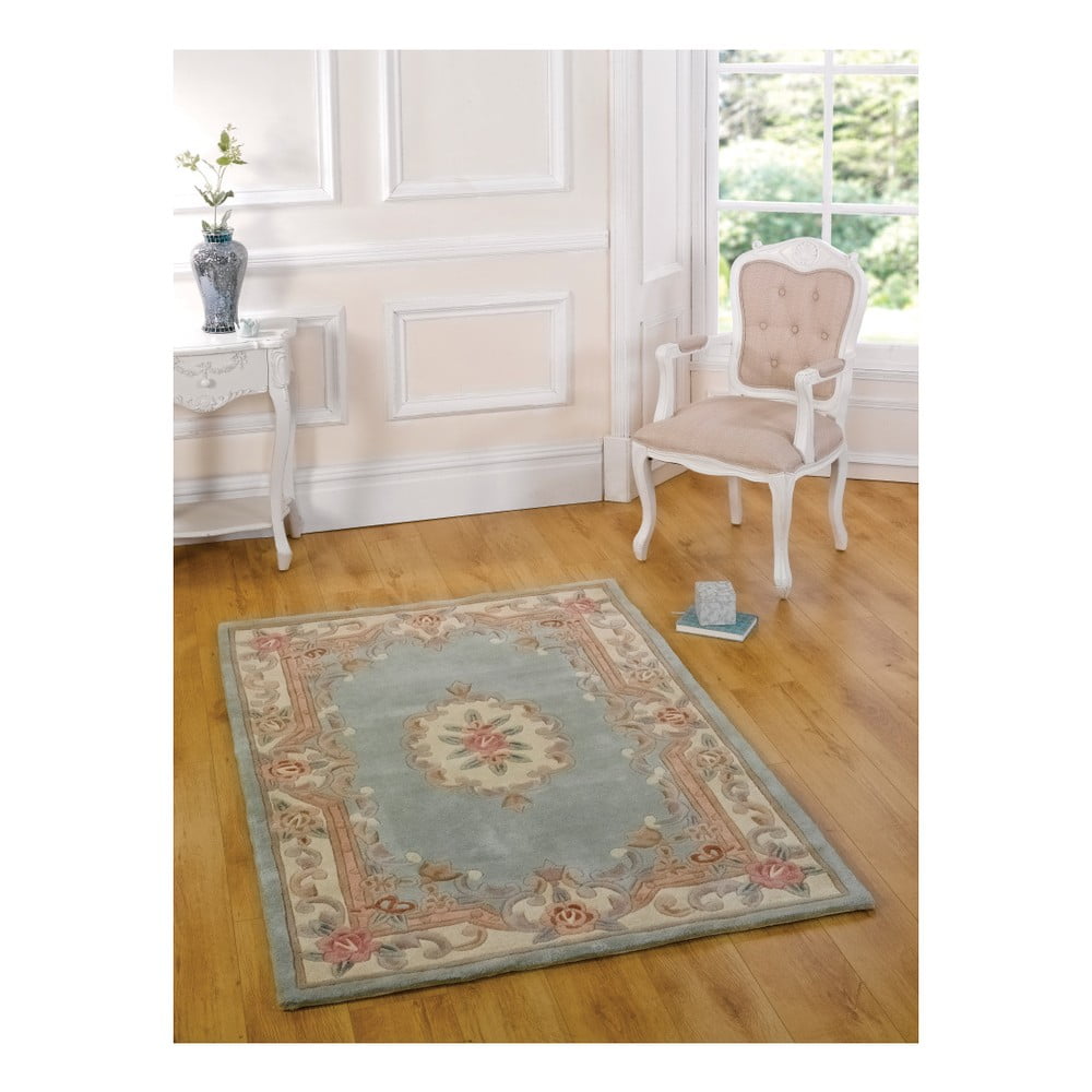 Obrázok Koberec z vlny Flair Rugs Aubusson Green, 75 × 150 cm