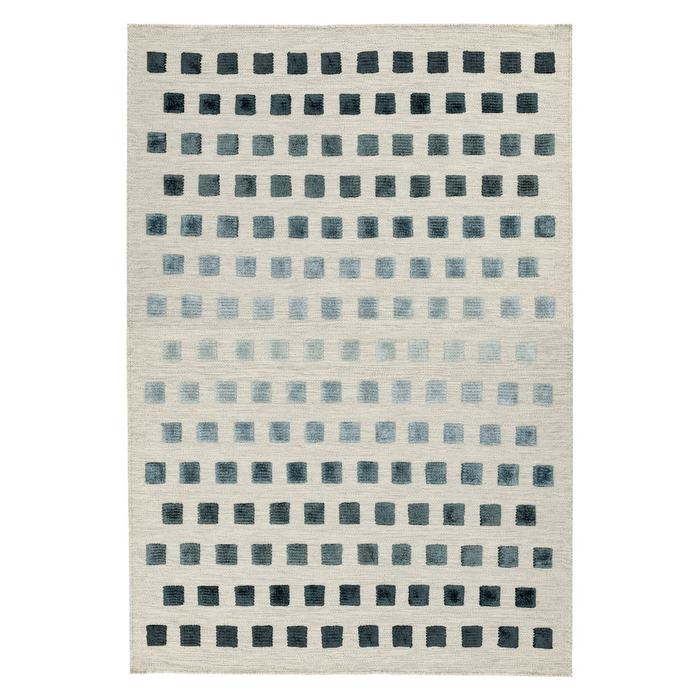 Obrázok Koberec Asiatic Carpets Theo Silvery Squares, 160 x 230 cm