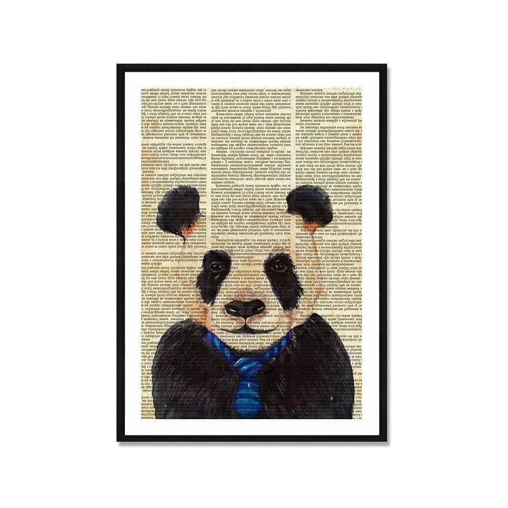 Obrázok Obraz Really Nice Things Newspaper Panda, 40 × 60 cm