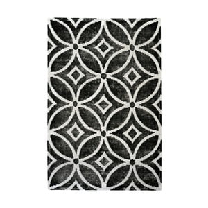 Ručne vyrábaný koberec The Rug Republic Waiko Black, 240 × 300 cm