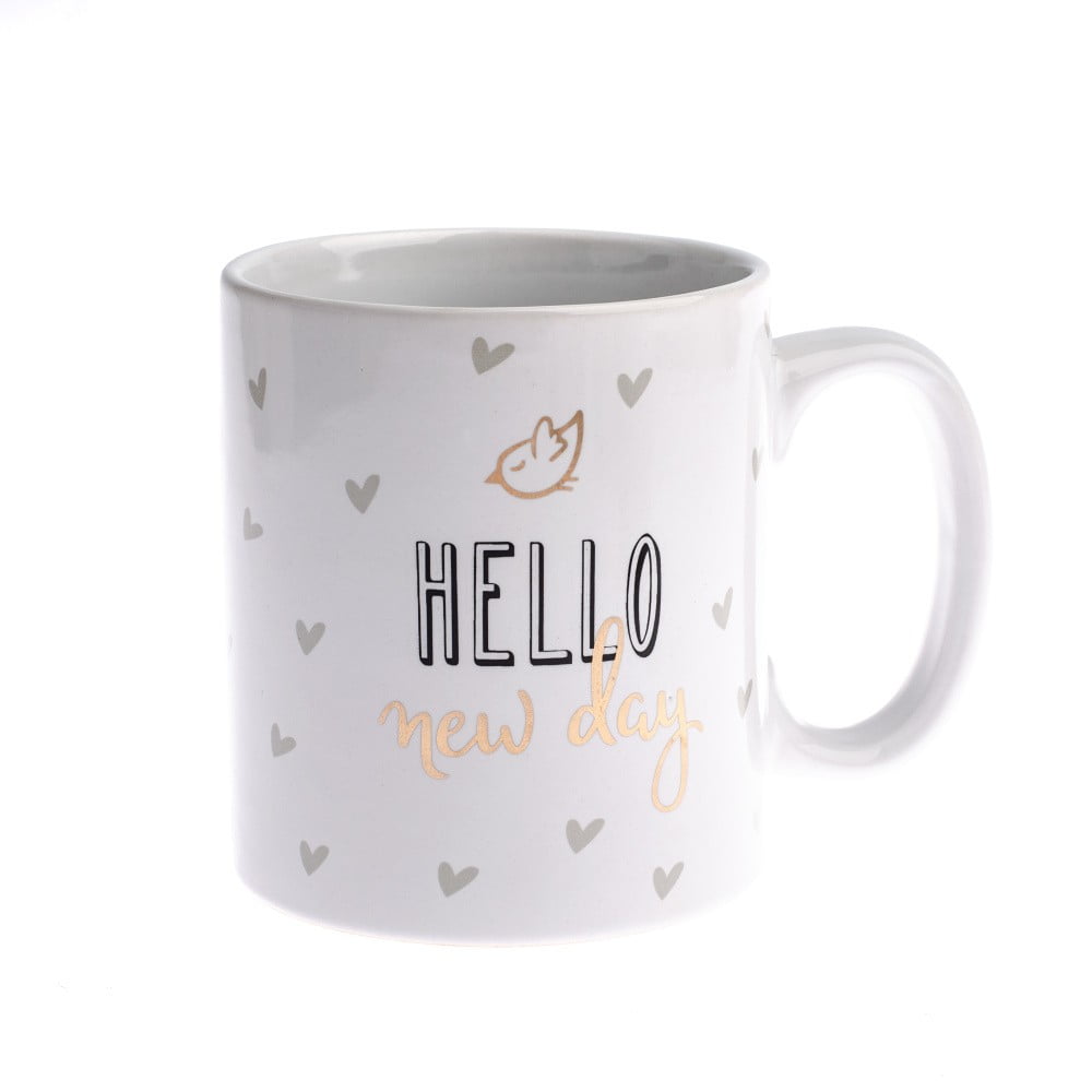 Obrázok Porcelánový hrnček Dakls Hello New Day, 650 ml